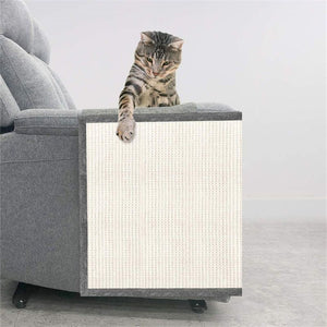 Cat Scratching Pad - Vertical Sisal - Self-Adhesive Wall Mount