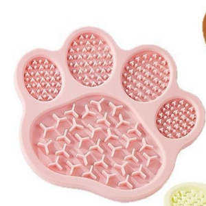 Silicone Slow Feeder Lick Mat - Textured - With Suction Cup Option