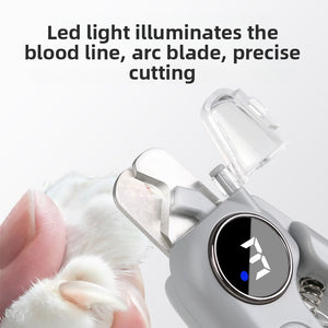 Electric Pet Nail Grinder - 2-in-1 Quiet Motor - Rechargeable