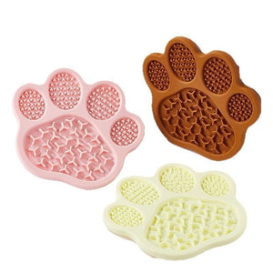 Silicone Slow Feeder Lick Mat - Textured - With Suction Cup Option