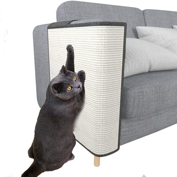 Cat Scratching Pad - Vertical Sisal - Self-Adhesive Wall Mount