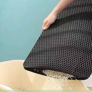 Cat Litter Mat - EVA Double-Layer - Honeycomb Trap Waterproof