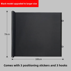 Indoor Pet Fence - No-Drill - Retractable Foldable