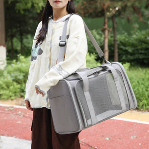 Pet Carrier Bag - Portable Lightweight - Travel