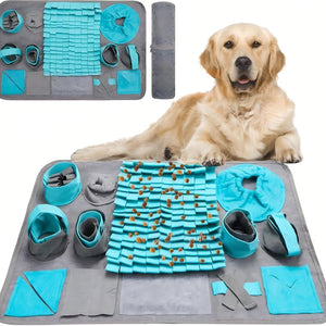 Dog Snuffle Mat - Webbing & Oxford Fabric - Slow Feeder 66x44cm