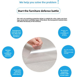 Furniture Anti-Scratch Protector - Transparent Stickers - Cat-Proof