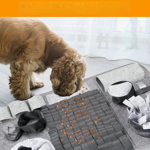 Dog Snuffle Mat - Webbing & Oxford Fabric - Slow Feeder 66x44cm