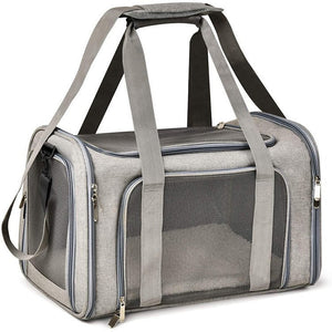 Pet Carrier Backpack - Breathable Mesh - Adjustable Travel