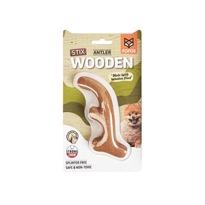 Dog Dental Chew Toy - Wood Flour - Bite-Resistant Multi-Shape