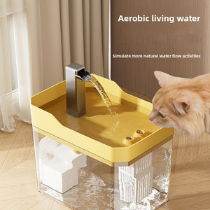 Cat Water Fountain - Automatic Filtered - Quiet Circulation