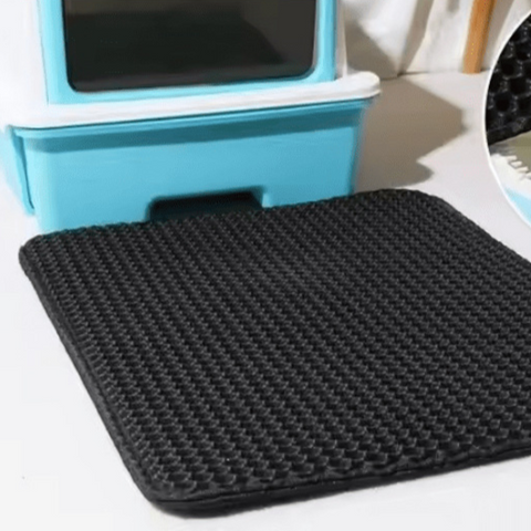 Cat Litter Mat - EVA Double-Layer - Honeycomb Trap Waterproof