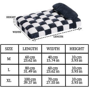 Orthopedic Pet Bed Cushion - Memory Foam - Waterproof Layer