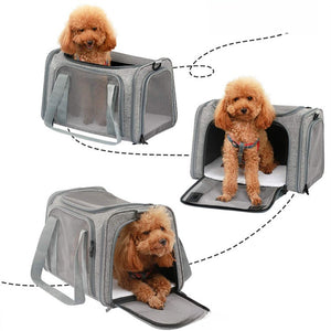 Pet Carrier Backpack - Breathable Mesh - Adjustable Travel