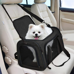 Pet Carrier Backpack - Breathable Mesh - Adjustable Travel