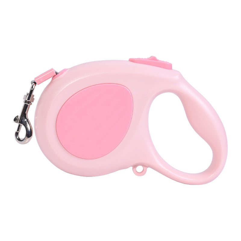 Retractable Dog Leash - Durable Polyester - Ergonomic Handle - 3m/5m