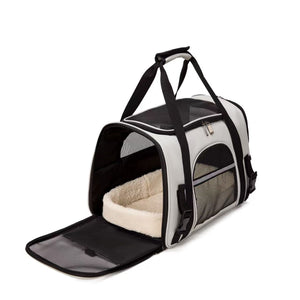 Pet Carrier Bag - Foldable Breathable Mesh - Travel