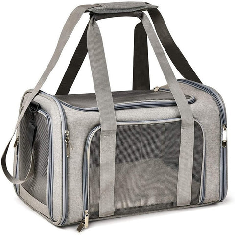 Pet Carrier Backpack - Breathable Mesh - Adjustable Travel