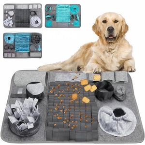 Dog Snuffle Mat - Webbing & Oxford Fabric - Slow Feeder 66x44cm