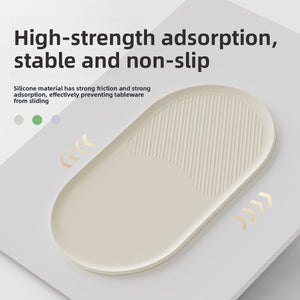 Silicone Pet Feeding Mat - Anti-Slip Non-Spill - Food-Grade